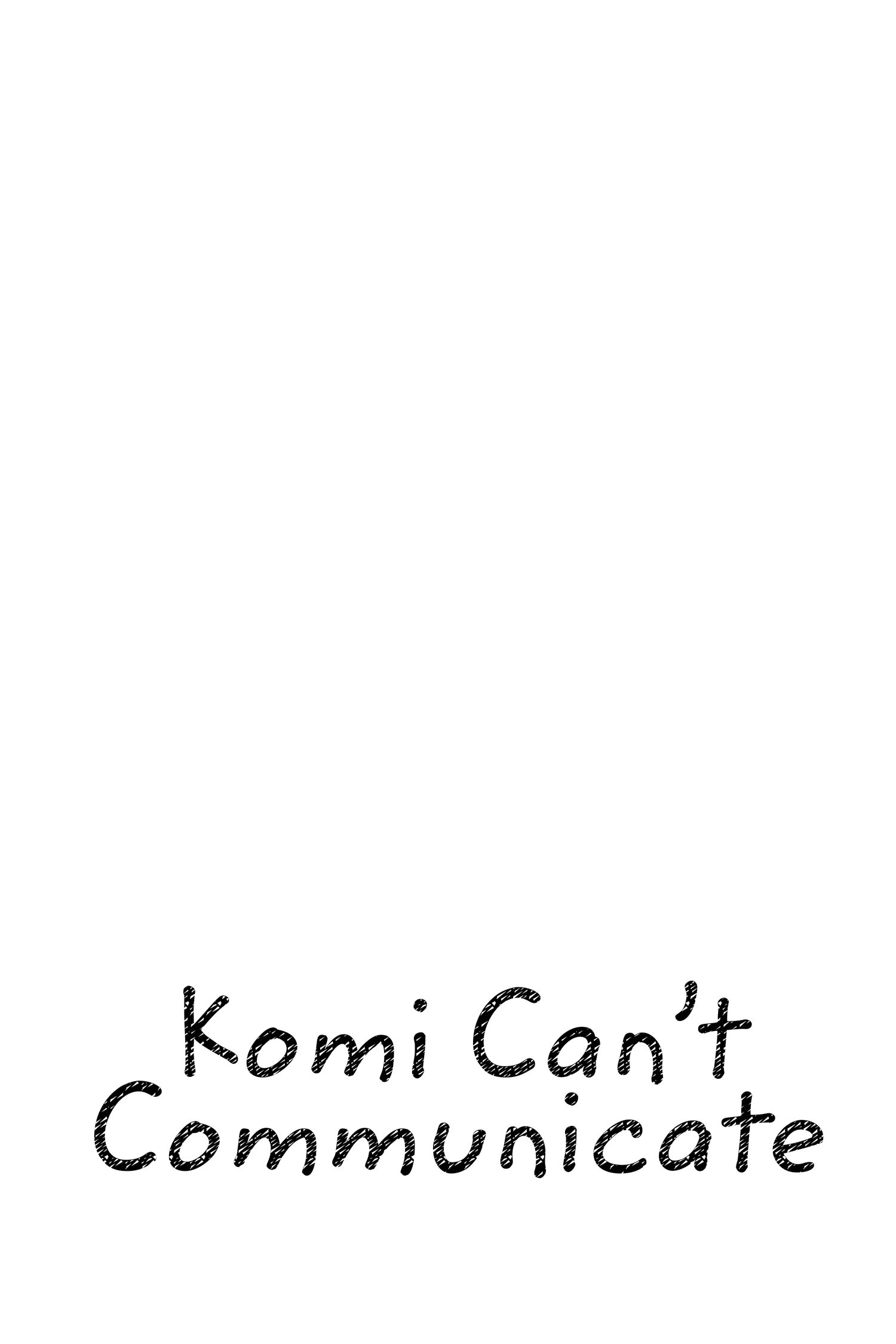 Komi Can’t Communicate, Chapter 343 image 20